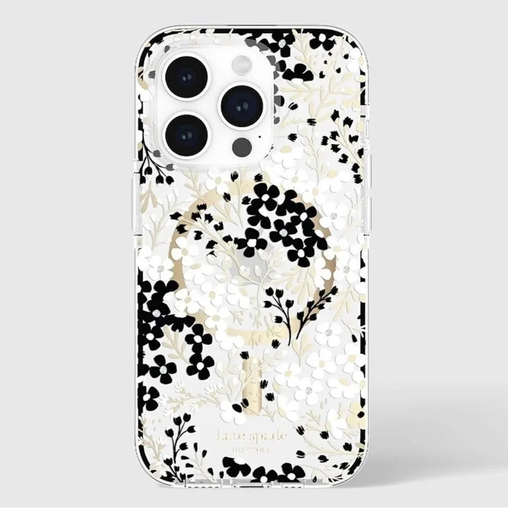 Kate Spade New York Apple iPhone 15 Pro Protective Case With MagSafe…